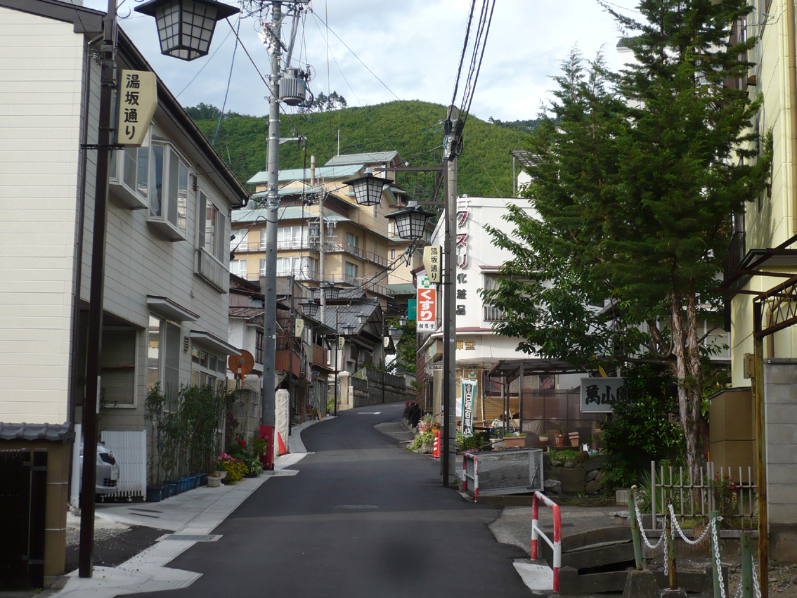 浅間温泉街